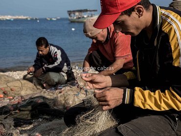 LIFE IN GAZA  - Fishermen